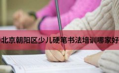 汉翔书法北京朝阳区少儿硬笔书法培训哪家好-机构推荐