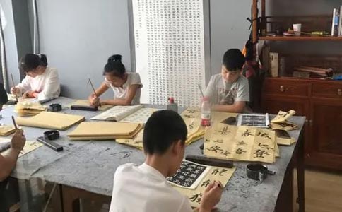 北京汉翔书法能够灵活安排上课时间
